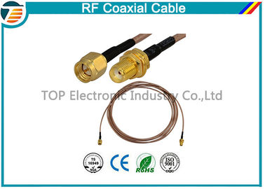 RG36 RF Coaxial Cable SMA Male Plug To SMA Female Bulkhead Connector