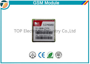 Embedded TCP / UDP GSM GPRS Module SIM808 Support GPS 3.4V - 4.4V