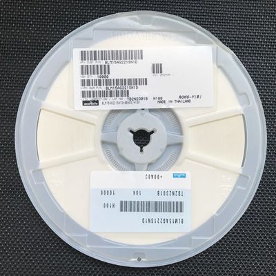 BLM15AG221SN1D 220Ω Ferrite Bead 0402 (1005 Metric) 1A Rated Current High Impedance@100MHz, Wide Temp -55°C to +125°C AEC-Q200