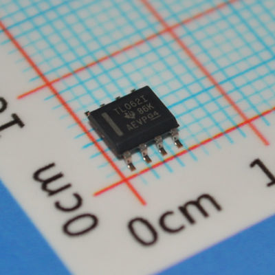 TL062IDR 3MHz Low-Power JFET Op Amp ±18V Supply 1pA Input Bias 3mV Offset 1.5μV/°C Drift SOIC-8 -40°C to +125°C, Industrial-Grade