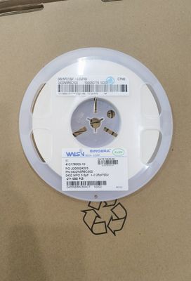 0402N5R6C500 5.6pF MLCC 50V C0G/NP0 ±0.25pF Tol 0402 -55°C to +125°C