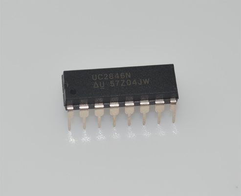 UC2846N Current-Mode PWM Controller 500kHz, 8-40V Input 1A Totem Pole DIP-16 -40°C to +85°C