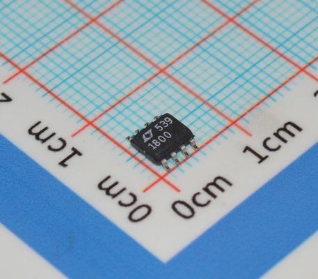 LT1800CS8#PBF Op Amp 100MHz Gain BW 450V/µs Slew Rate 3.5nV/√Hz Noise 2.7-12.6V Supply Rail-to-Rail I/O 8-Pin SOIC -40°C to 85°C Low Power