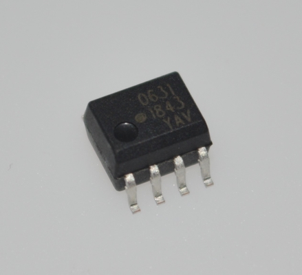 Ultra-Compact HCPL-0631-500E High CMR 3.5kV/μs 10kV/μs Isolation 1mA Low Current High Temp 110°C 5kV Isolation High Speed 1MBd Wide Vcc 2.7-5.5V SOIC-8 Package