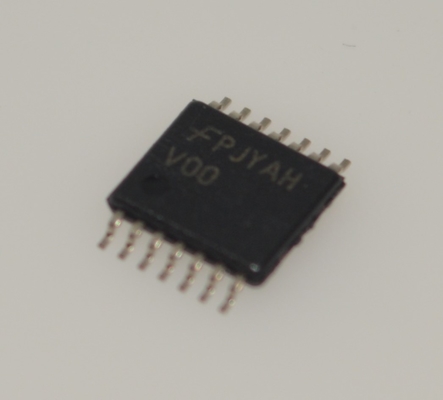 74VHC00MTCX 2-5.5V Quad 2-Input NAND Gate with High-Speed 5.5V Tolerant CMOS Technology 8mA Output Drive Low Noise <10ns Delay and Compact TSSOP-14 Packaging