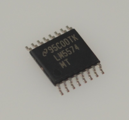 LM5574MTX 75V Wide Input 3A Step-Down DC/DC Converter Integrated 170mΩ MOSFET 50kHz-1MHz Freq Adjust Thermal/UVLO/OCP Protection -40°C to +125°C TSSOP-16 Package