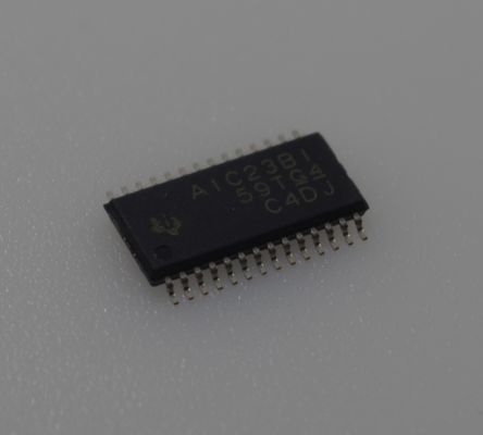 TLV320AIC23BIPWR Ultra-Low Power Stereo CODEC with Integrated HP Amp Programmable and Flexible Audio Interface for Portable/Battery-Optimized Hi-Fi Applications