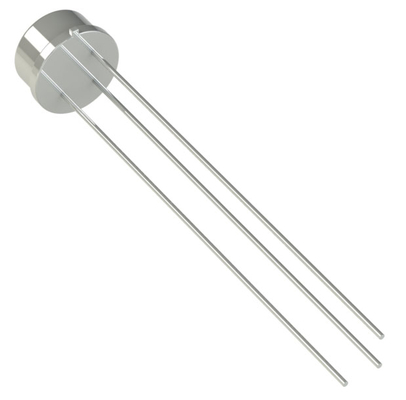 2N1711 NPN Transistor 50V/600mA 100MHz Frequency Low Saturation Voltage High Beta TO-39 Metal Package Industrial Temperature Range Reliable Switching General-Purpose Amplification