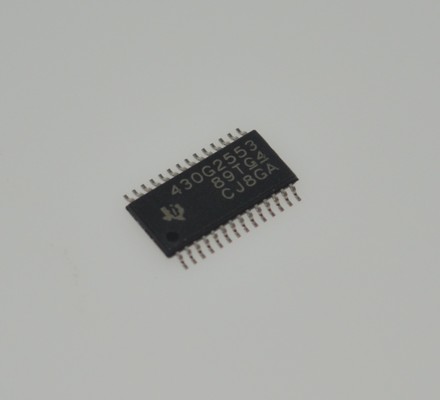 MSP430G2553IPW28R: 16MHz 16-bit Ultra-Low-Power MCU with 16KB Flash, 512B RAM, 10-bit ADC, Timer, UART/SPI/I2C, On-chip Emulation & Extended Temp Range for Embedded Systems