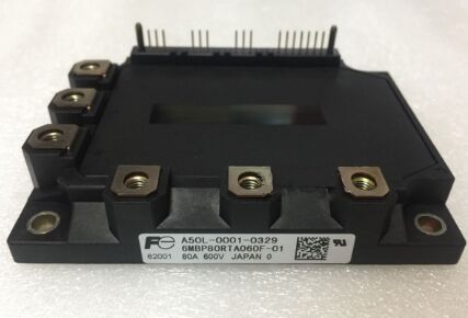 6MBP80RTA060F-01 600V 80A IPM Module Integrated IGBTs and HVIC Driver Low Loss High Reliability Built-in Protection Compact DIP Package For Motor Drives and UPS