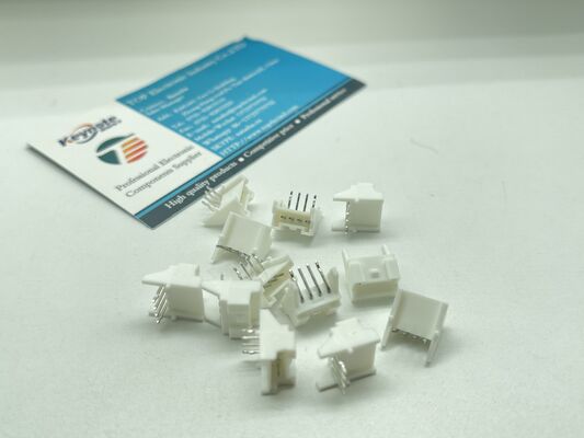 S04B-PASK-2 4-Pin 2.0mm Pitch Top-Entry Header Friction Lock UL94V-0 Nylon 3A 250V -25°C to +85°C THT Mount JST PA Series for Appliances