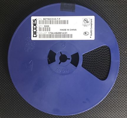 BZT52C3V0-7-F 3.0V Zener Diode 500mW Power ±5% Tolerance SOD-123 Miniature Package Low Leakage Current Ideal for Voltage Regulation and Protection in Compact Electronics