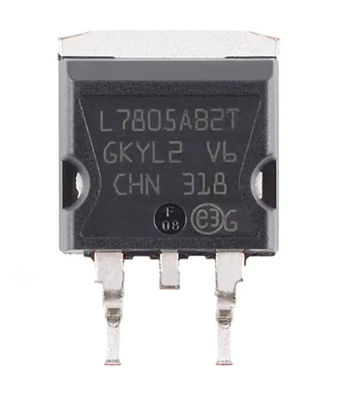 L7805ABD2T-TR 5V 1.5A Fixed Voltage Regulator TO-263-3 D2PAK (2 Leads + Tab) TO-263AB Package Thermal & Short-Circuit Protection ±2% Output Tolerance -40°C to +125°C Range Automotive Grade
