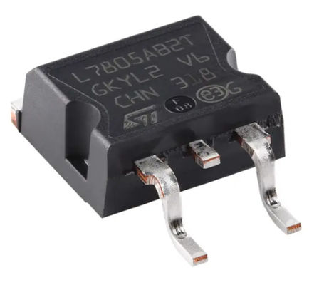 L7805ABD2T-TR 5V 1.5A Fixed Voltage Regulator TO-263-3 D2PAK (2 Leads + Tab) TO-263AB Package Thermal & Short-Circuit Protection ±2% Output Tolerance -40°C to +125°C Range Automotive Grade