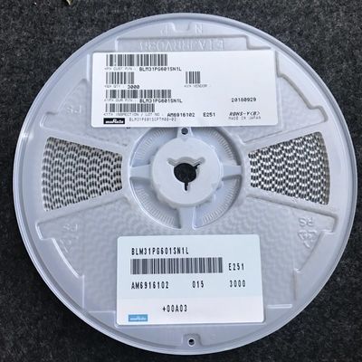 BLM31PG601SN1L 600Ω Ferrite Bead 1206 Size 3A Rated Current High Impedance@100MHz AEC-Q200 -55°C to +125°C