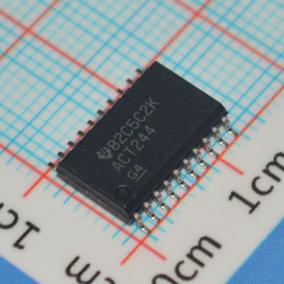 SN74ACT244DWR 3.3V/5V Octal Buffer 24mA Drive SOIC-20 4.5ns Speed TTL-Compatible -40°C to +85°C