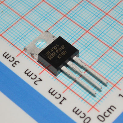 IRF4905PBF -55V P-Channel MOSFET 74A Current 0.02Ω Rds(on) TO-220AB 175°C Max Avalanche Rated