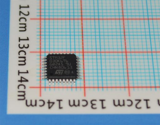 STM32F030K6T6 48MHz Cortex-M0 MCU 32KB Flash 4KB RAM 12-bit ADC 16 GPIOs LQFP-32 2.4-3.6V -40°C to +85°C Cost-Effective