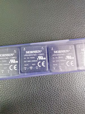 URB4805YMD-10WR3 5V 10W DC-DC Converter 4:1 Wide Input (9-36V) 94% Efficiency SIP-7 -40°C to +85°C