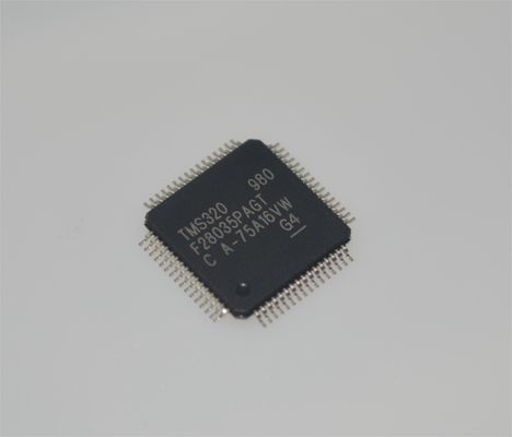 TMS320F28035PAGT 60MHz C2000 MCU 128KB Flash 12-bit ADC 16 PWM TQFP-64 -40°C to +105°C