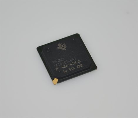 TMS320C6747DZKBA3 456MHz Dual-Core DSP 3648MBPS 32KB L1 Cache 256KB RAM BGA-256 -40°C to +100°C Industrial DSP