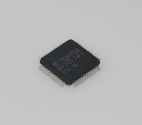 MSP430F147IPMR 16MHz Ultra-Low-Power MCU with 32KB Flash 1KB RAM 12-bit ADC 16-bit Timers UART/SPI/I2C 1.8-3.6V Operation and 64-Pin LQFP Package