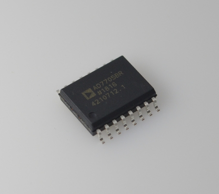 AD7705BRZ ADC 16-Bit Precision Low Noise 3V/5V Operation On-Chip Filter SPI Interface Low Power -40°C to +85°C Industrial-Grade