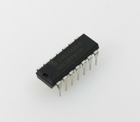ADC0834CCN 8-Bit ADC 4-Channel Input 5V Supply Serial I/O Low Power 0°C to +70°C Easy MCU Interface Cost-Effective Solution