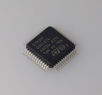 STM32F030C8T6 48MHz Cortex-M0 MCU 64KB Flash 8KB RAM 12-bit ADC Low-Cost 5V Tolerant 37 GPIOs and Wide Temp Range for Robust Embedded Designs