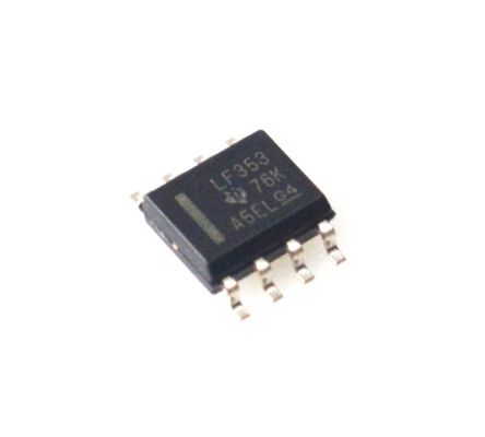 LF353DR Dual JFET Op-Amp 4MHz Bandwidth Low Noise High Input Impedance Wide Supply Range (±18V) Low Power Fast Slew Rate TO-99/DIP Package - Ideal for Audio and Precision Circuits
