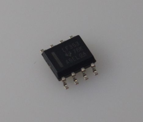 LF353DR Dual JFET Op-Amp 4MHz Bandwidth Low Noise High Input Impedance Wide Supply Range (±18V) Low Power Fast Slew Rate TO-99/DIP Package - Ideal for Audio and Precision Circuits