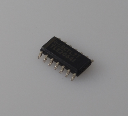 TLE2064IDR Precision Quad JFET-Input Op-Amp with 10MHz Bandwidth 45V/µs Slew Rate Low Noise (16nV/√Hz) ±2V to ±20V Supply EMI Hardened & Automotive Grade for High-Speed Signal Conditioning