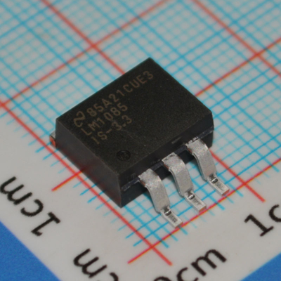 LM1085ISX-3.3 3.3V Fixed 3A Output Low Dropout (1.5V) Thermal & Current Protection TO-263 Package 4.75V-15V Input Fast Response Industrial Temp (-40°C to +125°C)