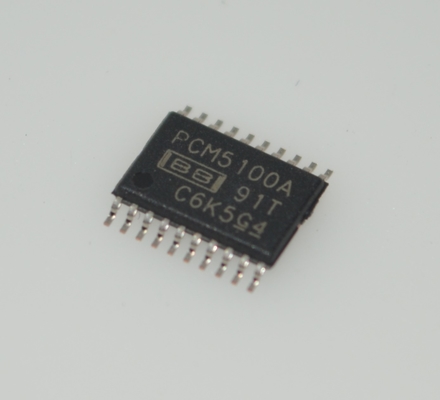 PCM5100APWR Advanced 32-bit 384kHz Stereo DAC 112dB SNR, <0.001% THD+N Integrated LP Filter 2VRMS Output Low Jitter Single Supply (2.7-5.5V) Tiny TSSOP-16 for Portable Hi-Fi Audio