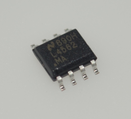 Ultra-Low Noise LM4562MAX Hi-Fi Audio Op Amp 2.7nV/√Hz 2.5MHz Bandwidth 20V/μs Slew Rate ±2.5 to ±17V Supply 140dB CMRR 120dB PSRR SOIC-8 Package