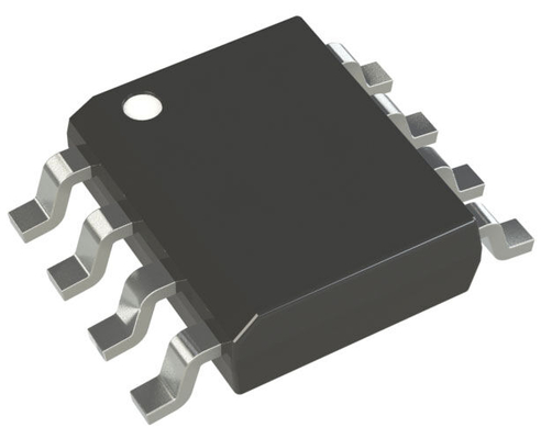 MCP6022-I/SN Dual Op Amp 2.7-5.5V Wide Voltage 10MHz Bandwidth 7V/μs Slew Rate 120dB CMRR Rail-to-Rail I/O 0.9mA Low Power SOIC-8 Package Industrial Grade