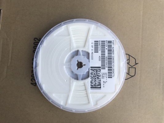 C0603C101J5GACTU 100pF 50V C0G/NP0 0603 Ceramic Capacitor 5% Tolerance High Stability Ultra-Low ESR and Tape & Reel Packaging for High-Frequency Circuits