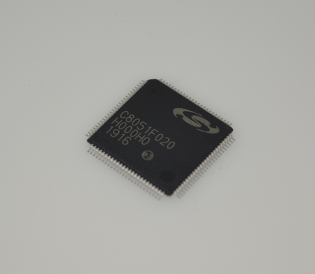 C8051F020-GQR High-Speed 25 MIPS 8052 Core 64KB In-System Flash 4.5KB RAM 12-Bit ADC Dual 12-Bit DACs 64-Pin LQFP Industrial Temp Range Extensive Peripherals Set