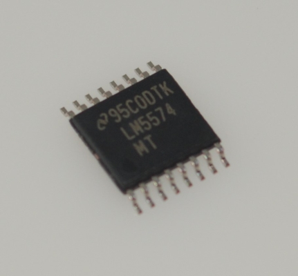 LM5574MTX 75V Wide Input 3A Step-Down DC/DC Converter Integrated 170mΩ MOSFET 50kHz-1MHz Freq Adjust Thermal/UVLO/OCP Protection -40°C to +125°C TSSOP-16 Package