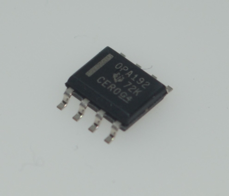 OPA192IDR Precision Op-Amp with 25μV Offset 0.2μV/°C Drift 10MHz GBW 20V/μS SR 1.1kHz 1/f Noise RRO CMOS Input 2.2nA Ib SOIC-8 Package