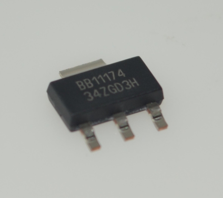 REG1117-3.3 Ultra-Low Dropout High-Accuracy 3.3V Voltage Regulator with 1A Output Current Limit Thermal Protection & Enable in Miniature Packages