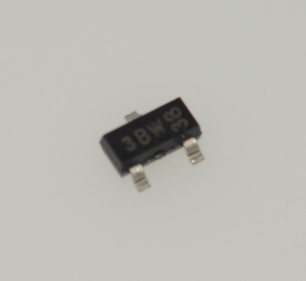 BC856B PNP General Purpose Transistor 65V 100mA SOT-23 Package Low Noise High Current Gain 200-450 250MHz Frequency Complementary to BC846B, RoHS Compliant Tape & Reel