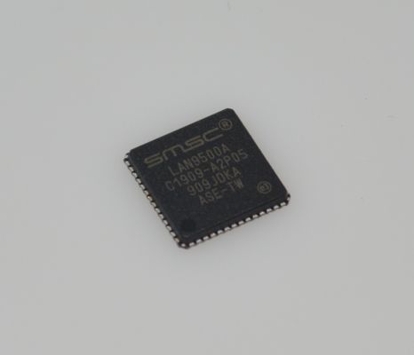 LAN9500A-ABZJ Advanced USB 2.0 to 10/100 Ethernet Controller with Hi-Speed 480Mbps Integrated MAC/PHY and EEPROM Ultra-Low Power Industrial Temp Robust ESD and Compact 36-pin QFN for Embedded Designs