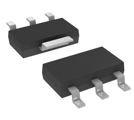 LM1117IMPX-ADJ/NOPB Adjustable 1.25-13.8V 800mA LDO Regulator with 1.2V Dropout 1% Accuracy Current/Thermal Protection Stable with Ceramic Caps SOT-223 Package -40°C to +125°C Range