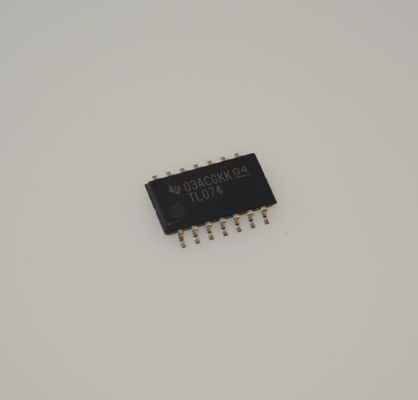 TL074CNS Quad Low-Noise JFET Op Amp with 3MHz Bandwidth 13V/µs Slew Rate ±18V Supply Low Input Bias High-Z Input PDIP-14 Package 0°C to 70°C Range for Analog Signal Processing