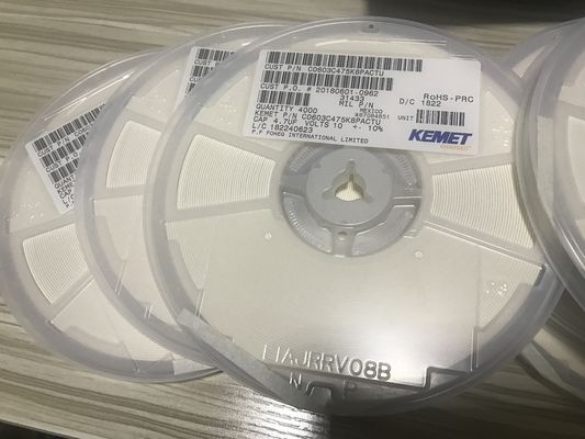 C0603C475K8PACTU MLCC 4.7µF 10V X7R 0603 Ceramic Capacitor High Capacitance Stable Performance RoHS Compliant and AEC-Q200 Auto Grade