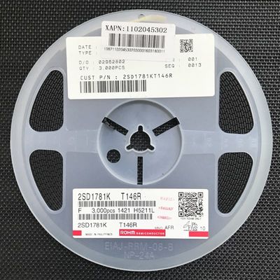 2SD1781KT146R 2A 160V NPN Transistor with High hFE 120-240 625mW Power Low Noise Built-in Diode SOT-89-3 Package Halogen-Free Tape & Reel Packaging