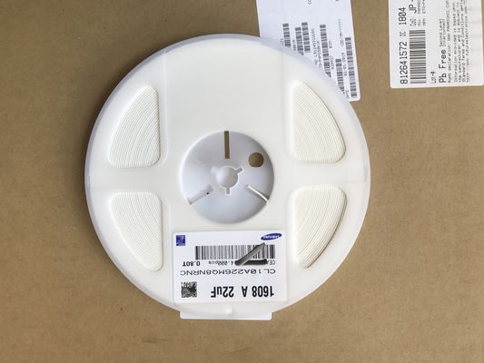 CL10A226MQ8NRNC 22μF 6.3V X5R 0603 MLCC High CV ±20% Tol Compact Design Ni Barrier Flex Termination RoHS Tape  Reel