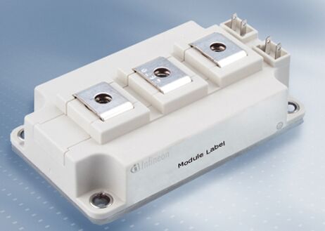 FF100R12KS4 1200V/100A 3-in-1 IGBT Module Integrated Brake Chopper Low VCE(sat) High Speed Switching Low Loss Built-in NTC Isolated Baseplate for Industrial Drives & Solar Inverters