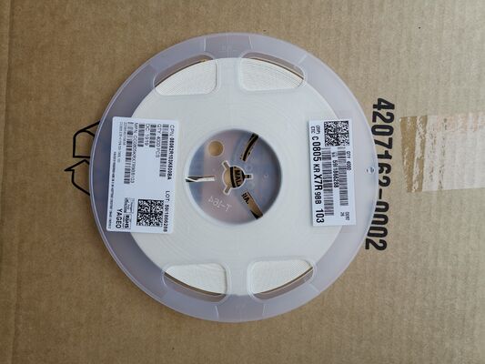 High-Precision X7R 10nF MLCC in 0805 Package with 50V Rating Low ESR/ESL Stable Temperature Performance Lead-Free RoHS Compliance for Reliable Power Decoupling and Signal Filtering